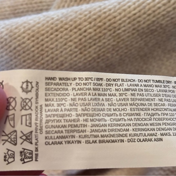 Mango Wrap Sweater Cardigan, OS, Minimalist Lagenlook Modern Casual Contemporary - Picture 10 of 14